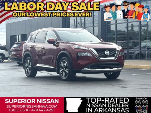 Certified 2021 Nissan Rogue Platinum AWD/4WD image 1