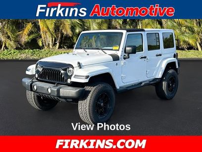 Used 2017 Jeep Wrangler Unlimited Sport w/ Quick Order Package 24S