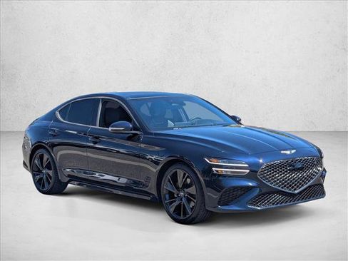 Used 2023 Genesis G70 2.0T w/ Sport Prestige Package RWD image 3