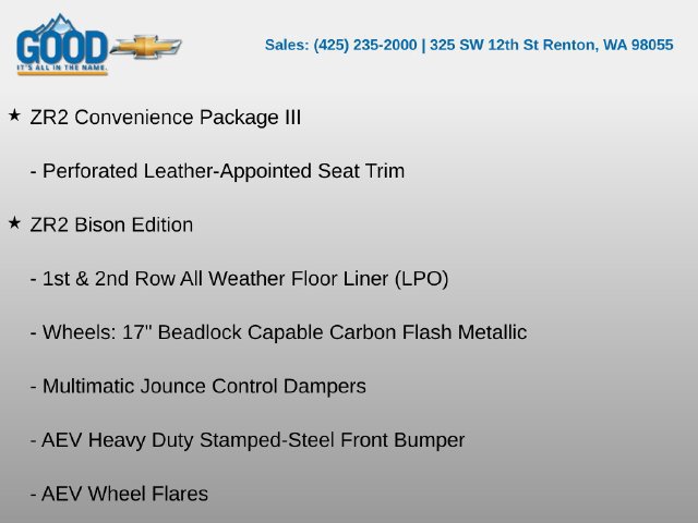 Used 2024 Chevrolet Colorado ZR2 w/ ZR2 Bison Edition AWD/4WD image 15