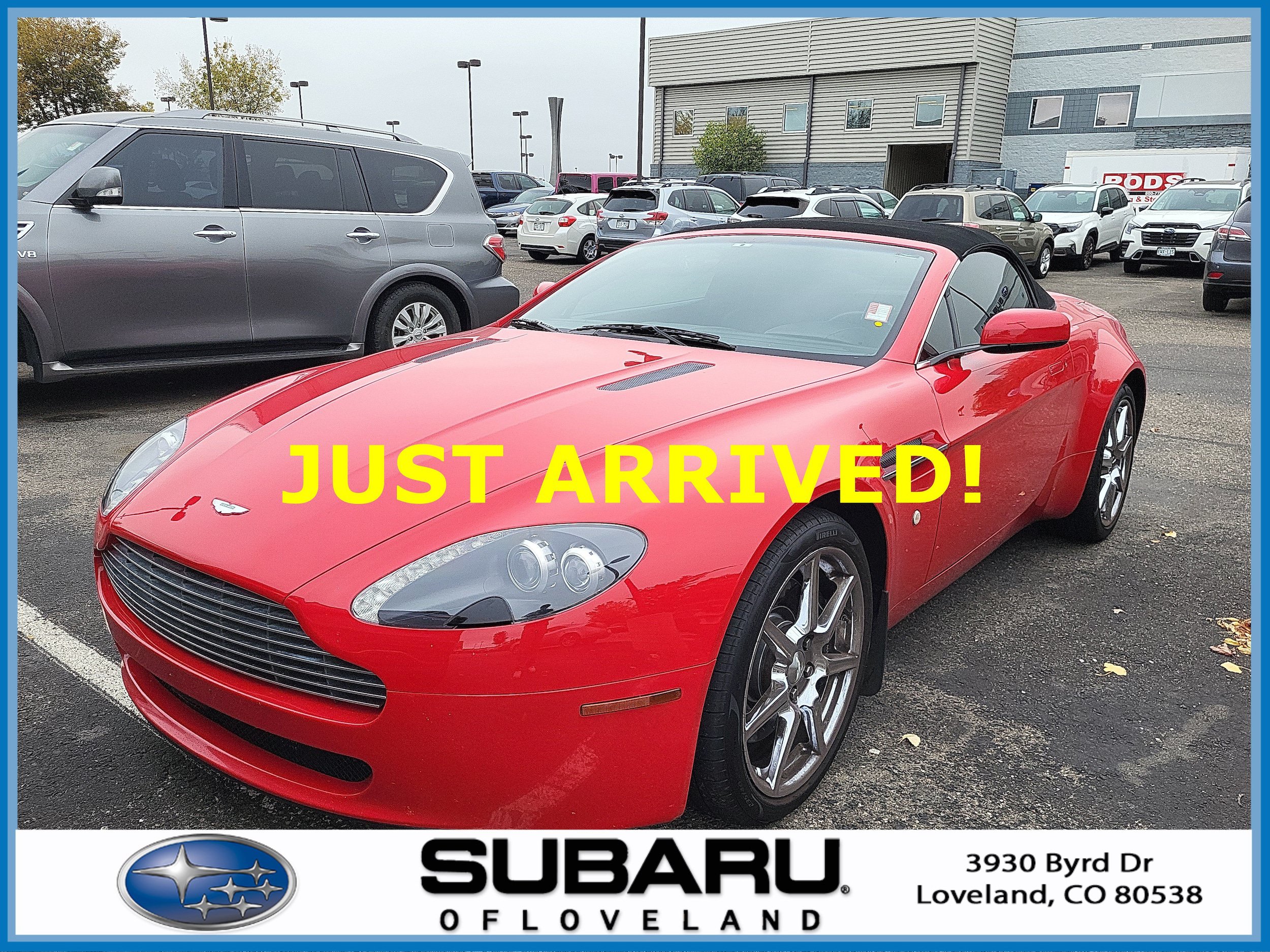 Used 2007 Aston Martin V8 Vantage Roadster RWD image 1