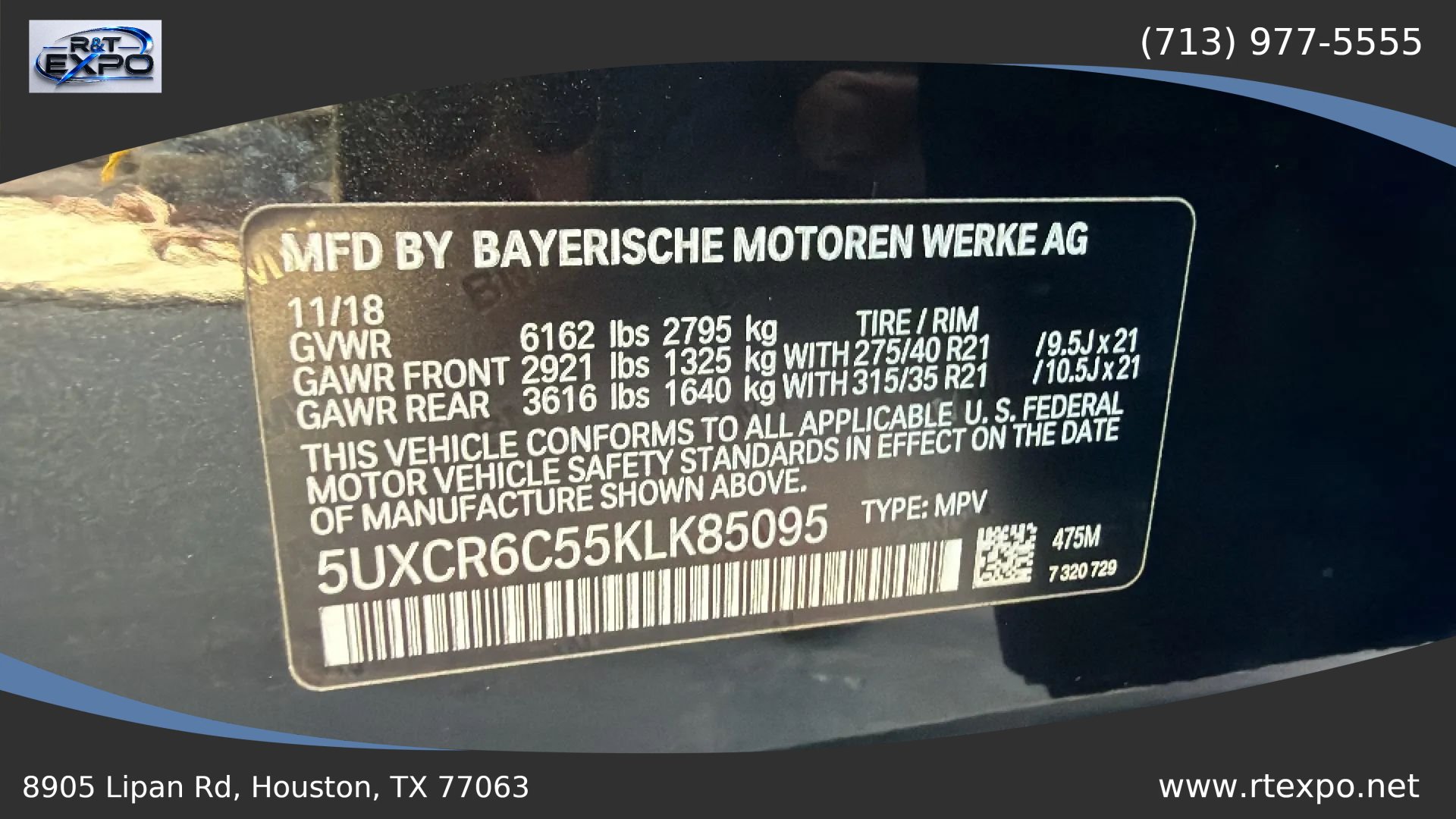 Used 2019 BMW X5 xDrive40i w/ Executive Package AWD/4WD image 61