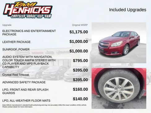 Used 2013 Chevrolet Malibu LT FWD image 7