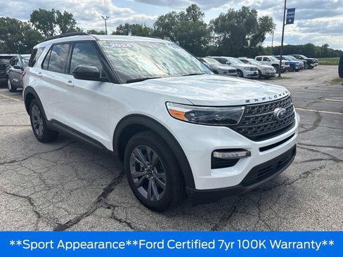 Used 2024 Ford Explorer XLT w/ Equipment Group 202A AWD/4WD image 4
