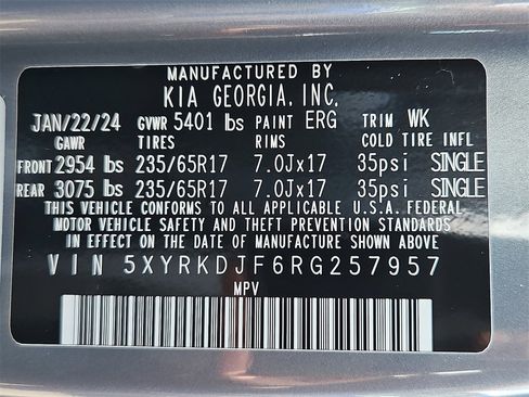 Used 2024 Kia Sorento SX Prestige image 29