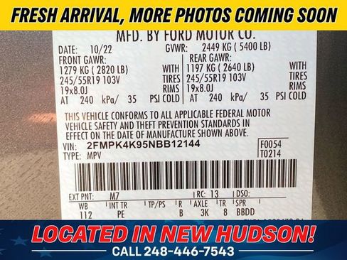 Used 2022 Ford Edge Titanium w/ Equipment Group 301A image 13