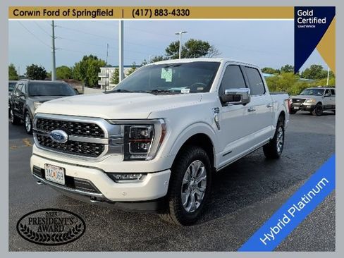 Certified 2022 Ford F150 Platinum w/ Equipment Group 701A High AWD/4WD image 1