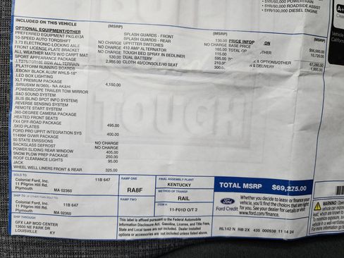 Used 2024 Ford F350 XLT w/ XLT Premium Package image 50