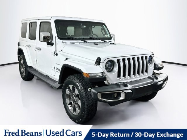 Used 2020 Jeep Wrangler Unlimited Sahara AWD/4WD image 1