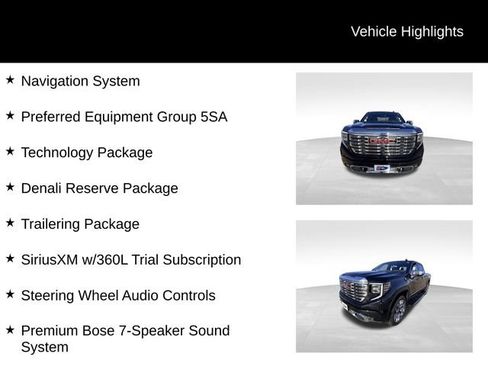 Certified 2025 GMC Sierra 1500 Denali w/ Denali Reserve Package image 13