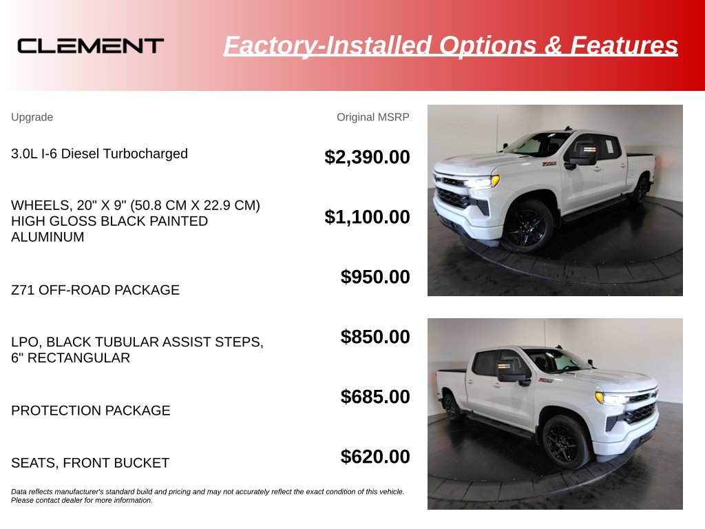 Used 2024 Chevrolet Silverado 1500 RST w/ Z71 Off-Road Package AWD/4WD image 16