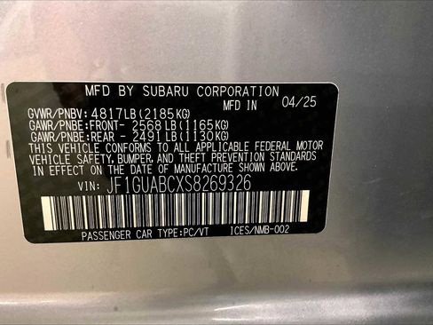 Certified 2025 Subaru Impreza 2.0i image 32