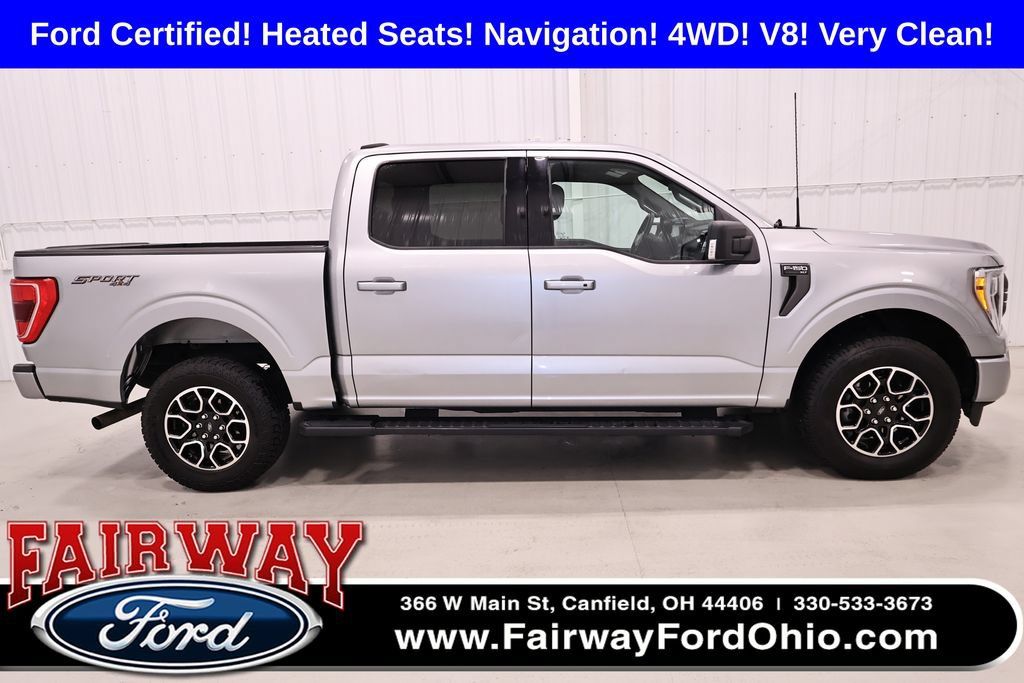 Certified 2023 Ford F150 XLT w/ Equipment Group 302A High AWD/4WD image 1
