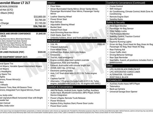 Used 2020 Chevrolet Blazer LT image 13