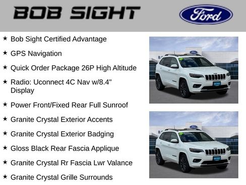 Used 2020 Jeep Cherokee High Altitude AWD/4WD image 3