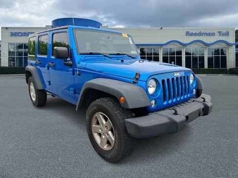 Used 2015 Jeep Wrangler Unlimited Sport w/ Quick Order Package 24S AWD/4WD image 1