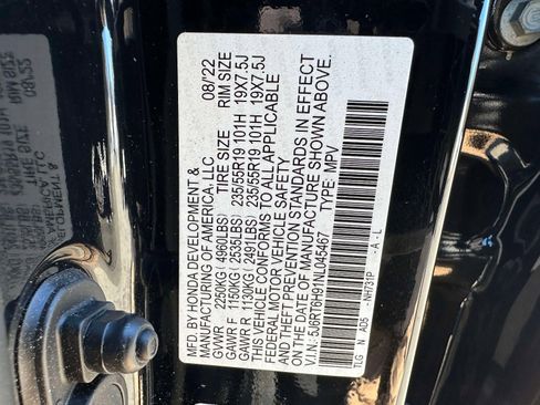 Used 2022 Honda CR-V Touring image 39