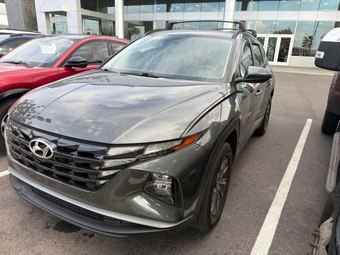 Used 2022 Hyundai Tucson Blue w/ Cargo Package AWD/4WD image 30