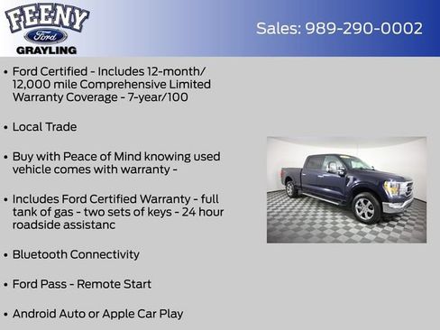 Used 2023 Ford F150 XLT w/ Equipment Group 302A High AWD/4WD image 4