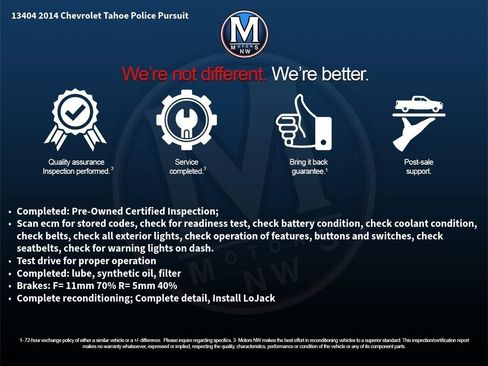 Used 2014 Chevrolet Tahoe 2WD image 2