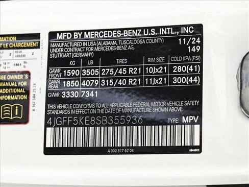 Certified 2025 Mercedes-Benz GLS 450 4MATIC image 28