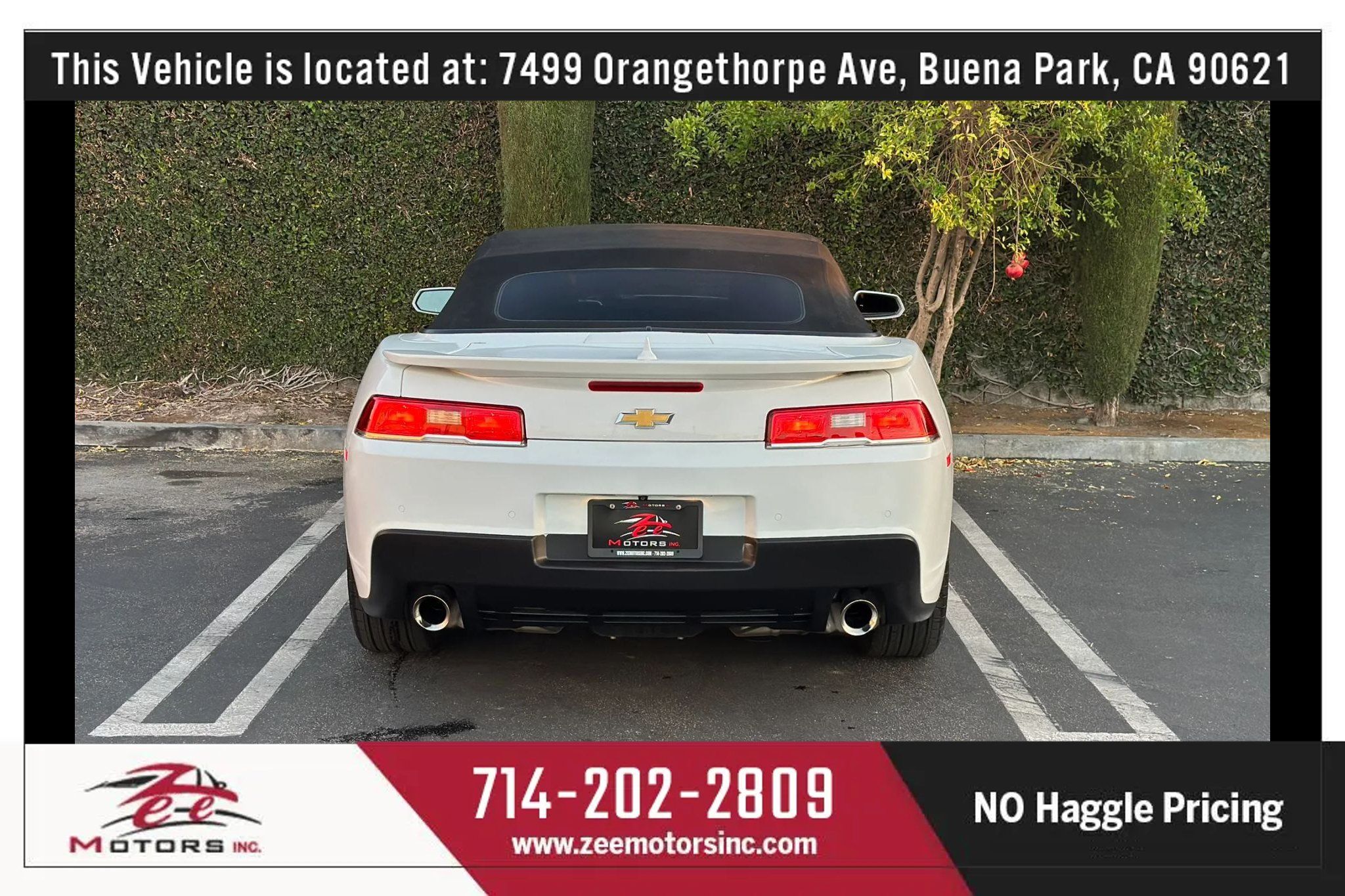 Used 2014 Chevrolet Camaro LT RWD image 8