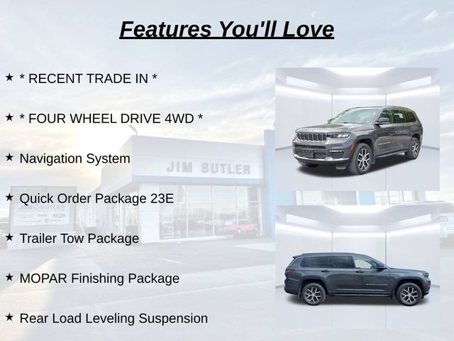 Used 2024 Jeep Grand Cherokee L Limited w/ Trailer Tow Package AWD/4WD image 8