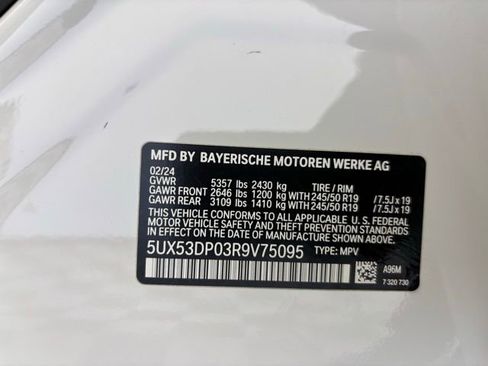 Used 2024 BMW X3 xDrive30i w/ Convenience Package AWD/4WD image 25