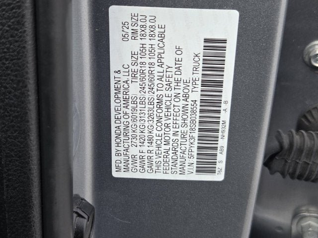 Certified 2025 Honda Ridgeline Sport image 42