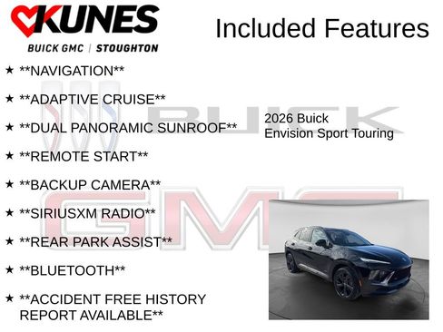 New 2026 Buick Envision Sport Touring AWD/4WD image 2