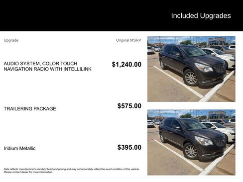 Used 2017 Buick Enclave Leather w/ Trailering Package FWD image 5