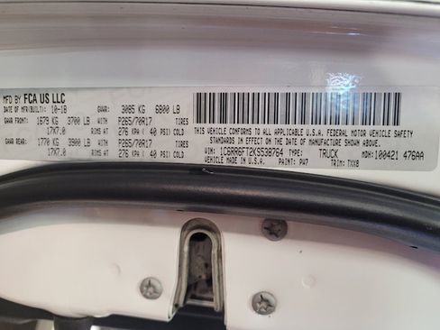 Used 2019 RAM 1500 Tradesman RWD image 33