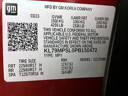 Certified 2023 Chevrolet TrailBlazer LT w/ Convenience Package FWD image 24