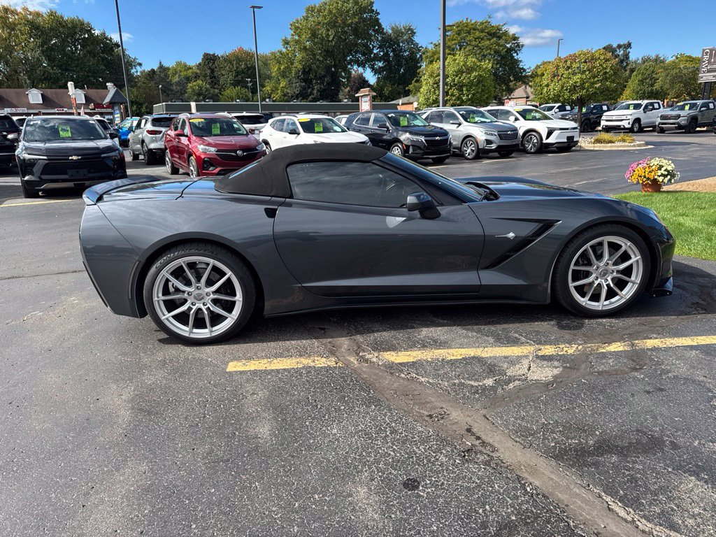 Used 2014 Chevrolet Corvette Stingray Convertible w/ 3LT Preferred Equipment Group RWD image 2