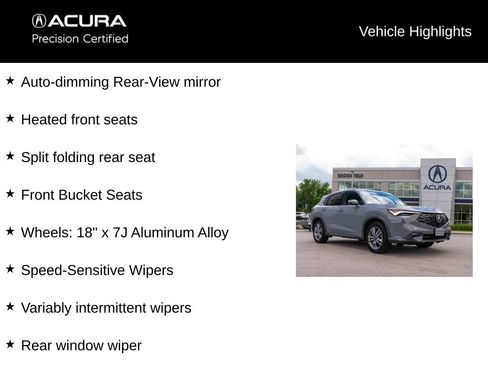 Certified 2025 Acura ADX AWD image 17