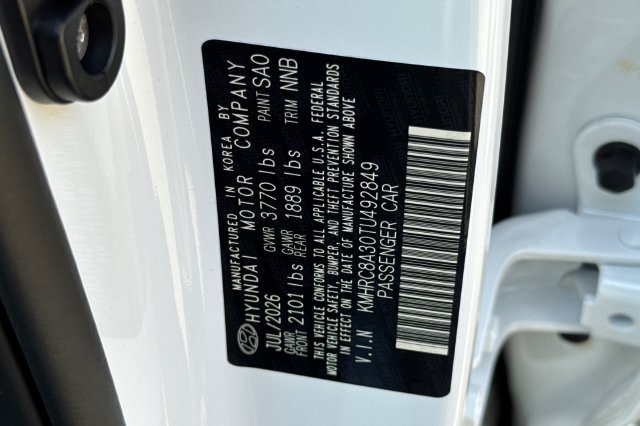 New 2026 Hyundai Venue SEL FWD image 24