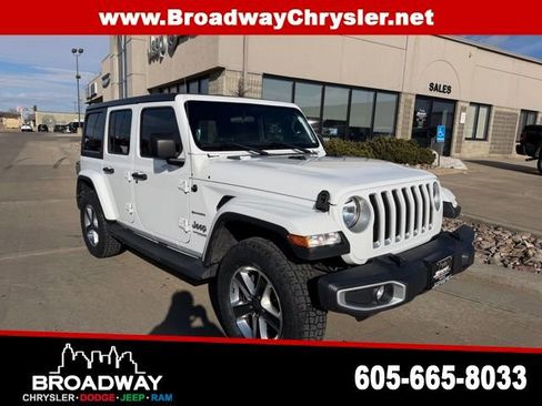 Used 2019 Jeep Wrangler Unlimited Sahara w/ Safety Group image 1