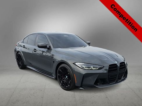Used 2022 BMW M3 Competition w/ M Carbon Exterior Package AWD/4WD image 2