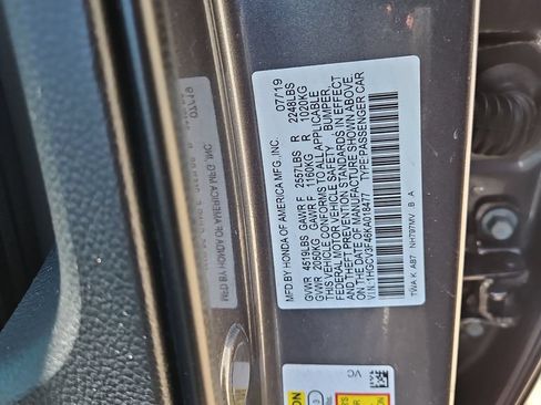 Used 2019 Honda Accord EX image 30