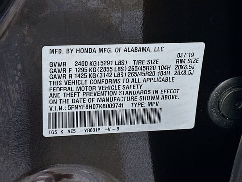 Used 2019 Honda Passport Elite image 34