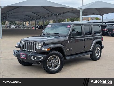 Used 2022 Jeep Wrangler Unlimited Sahara w/ Cold Weather Group image 1
