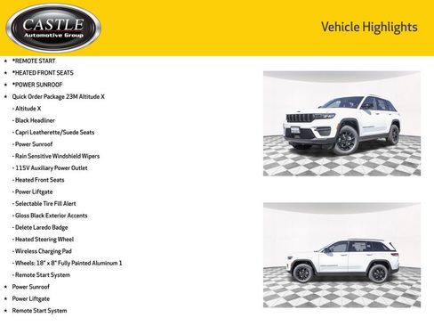 New 2025 Jeep Grand Cherokee Altitude image 3