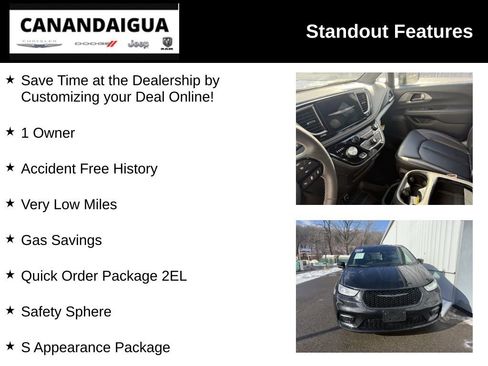 Used 2023 Chrysler Pacifica Touring-L w/ S Appearance Package image 8