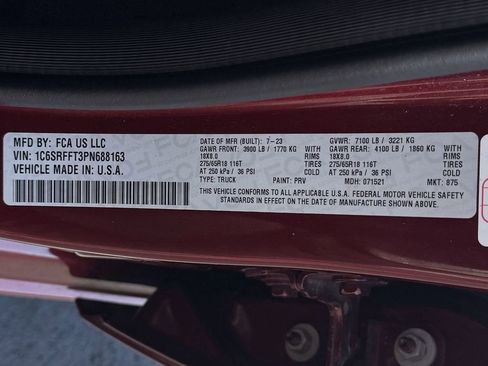 Used 2023 RAM 1500 Big Horn image 33