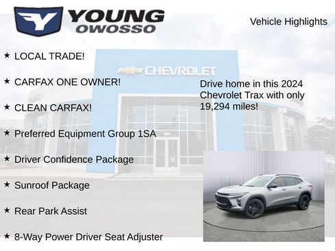 Used 2024 Chevrolet Trax ACTIV w/ Sunroof Package image 7