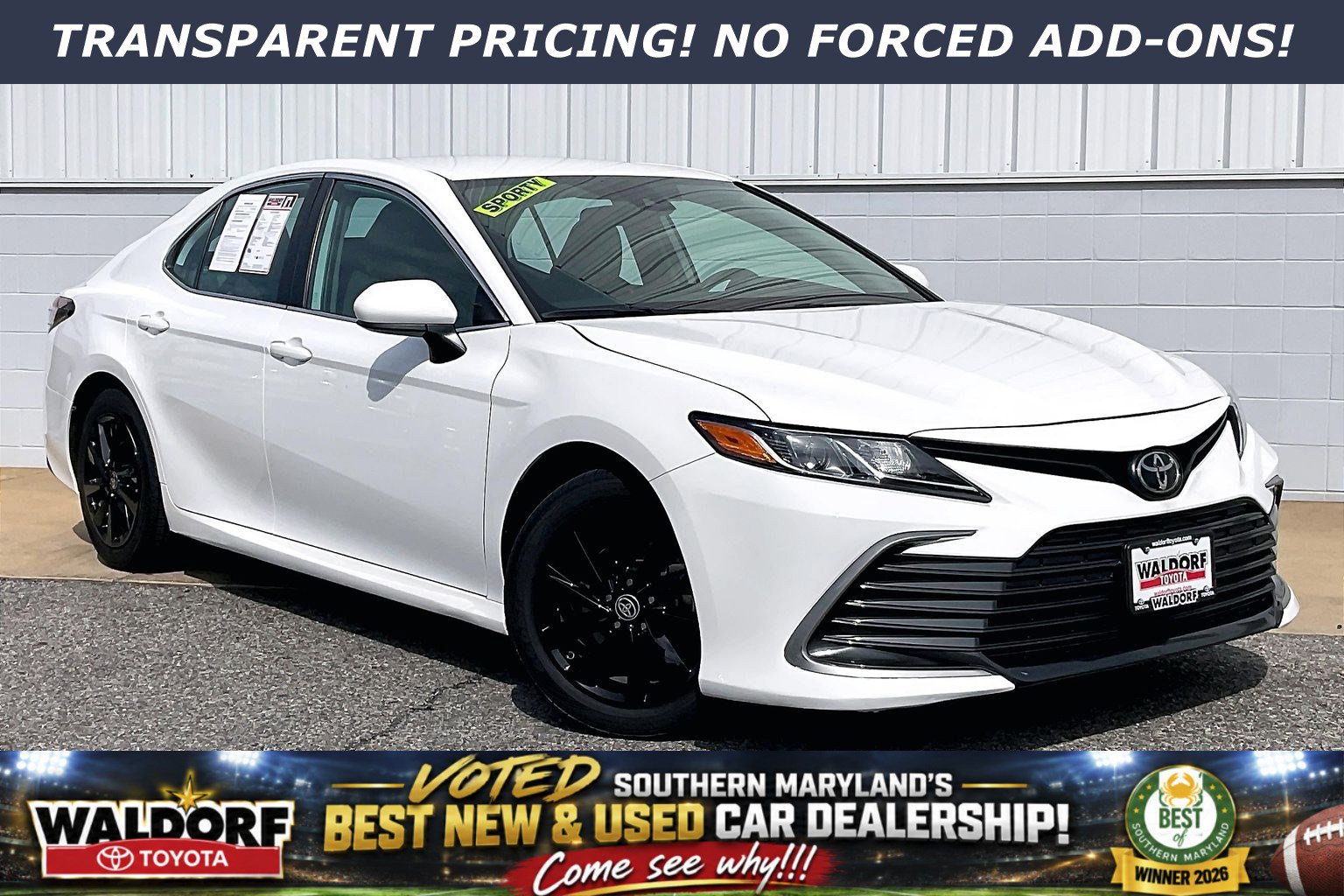 Used 2024 Toyota Camry LE FWD image 1