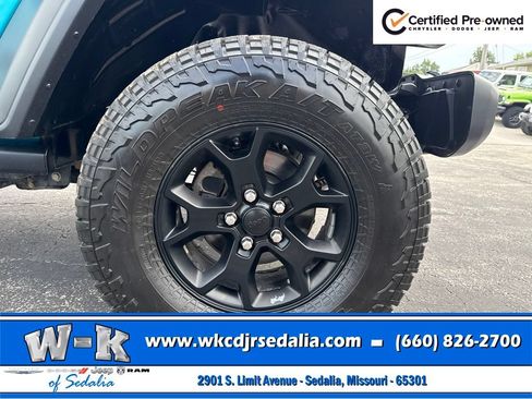 Certified 2020 Jeep Wrangler Unlimited Sport AWD/4WD image 5