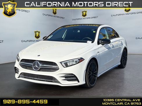 Used 2021 Mercedes-Benz A 35 AMG 4MATIC Sedan image 1