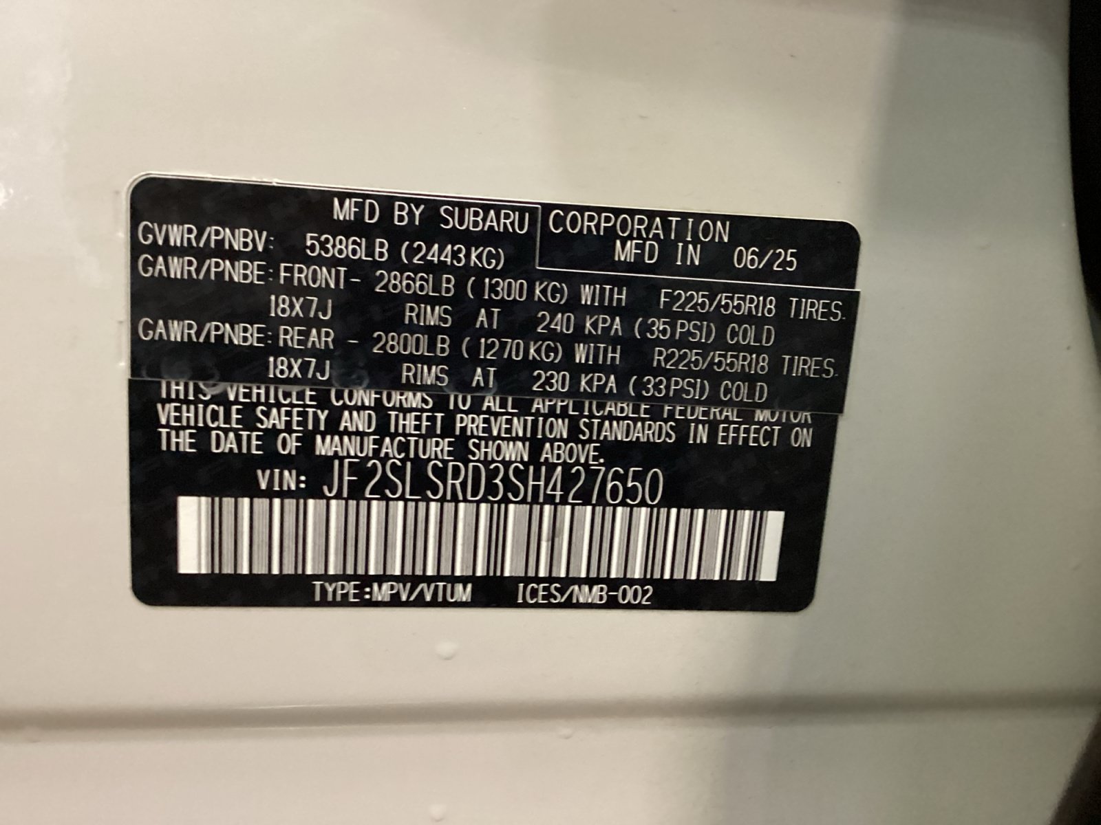 Certified 2025 Subaru Forester Limited AWD/4WD image 16