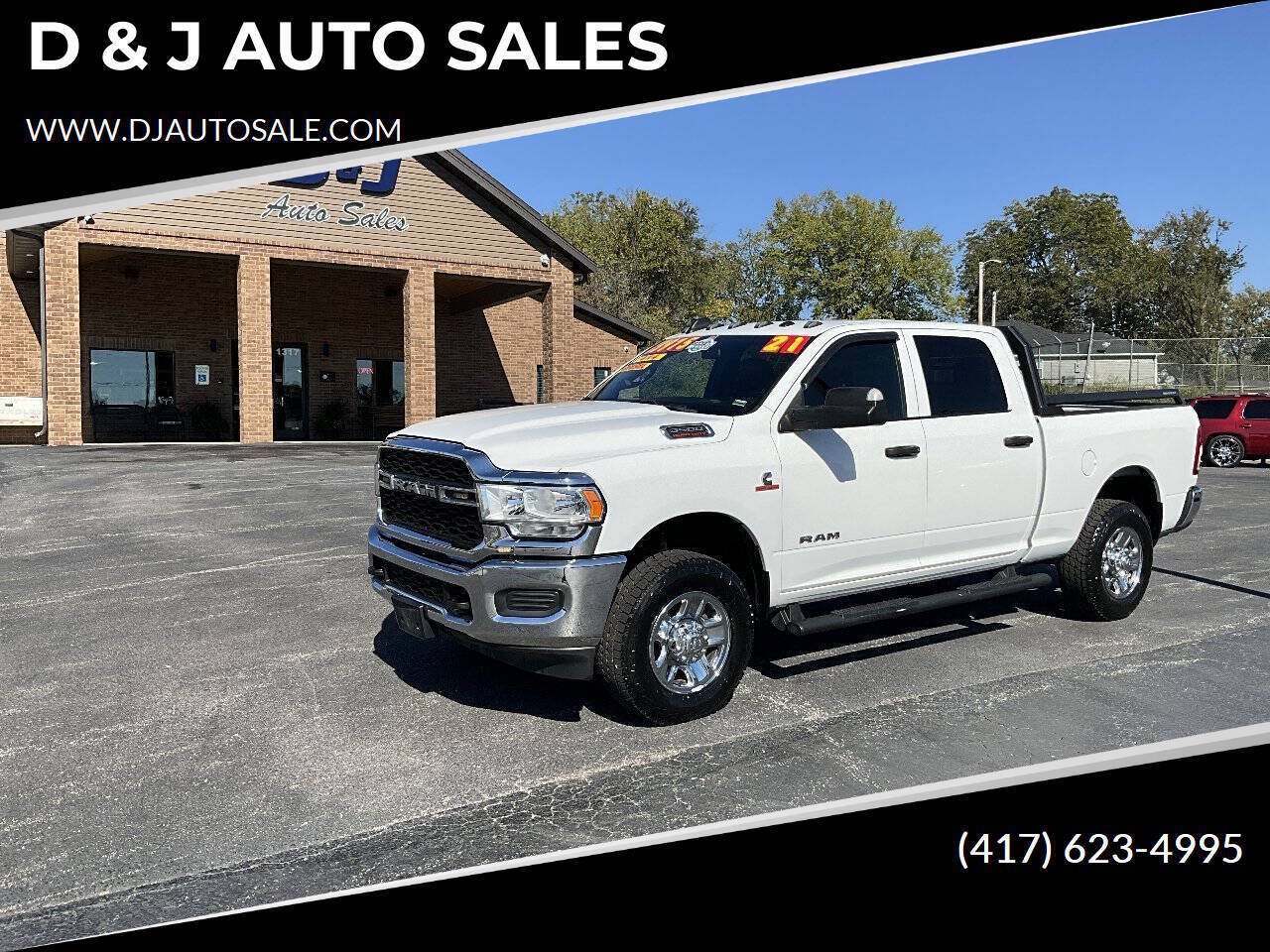 Used 2021 RAM 3500 Tradesman w/ Chrome Appearance Group AWD/4WD image 1